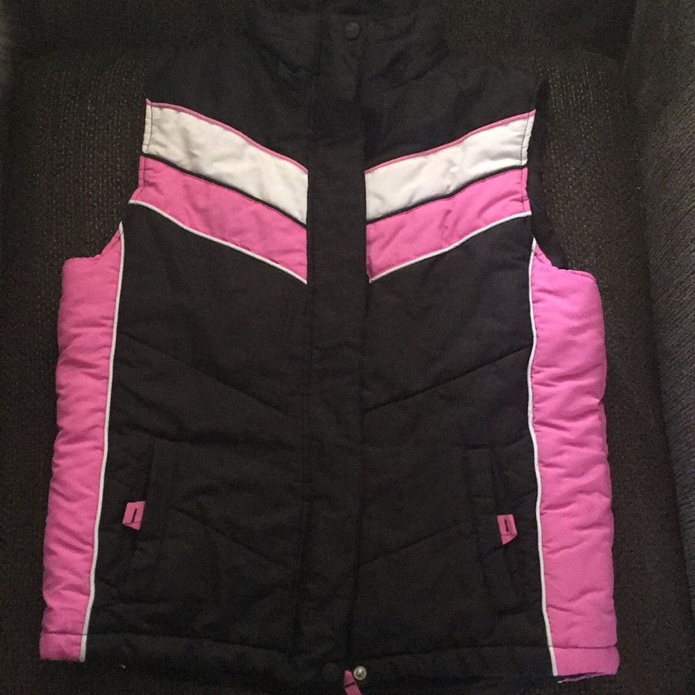 Vintage girls puffer vest